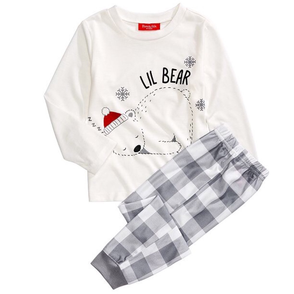 Family Matching Pajamas - Kids Lil Bear Pajama Set NWT!